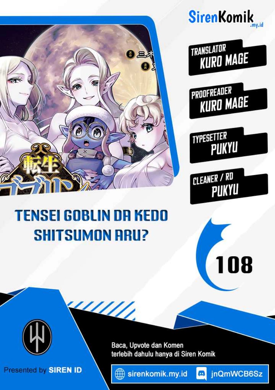 Tensei Goblin da kedo Shitsumon aru? Chapter 108